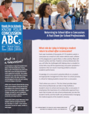 CDC: Return-to-school guide for school professionals